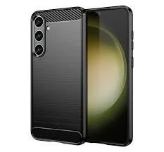  Gigapack Samsung Galaxy A55 5G (SM-A556) karbon mintás szilikon tok fekete (GP-154151) 