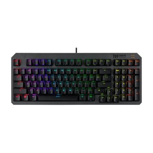  ASUS TUF Gaming K3 II Red switch mechanikus billentyűzet fekete (90MP01Q0-BKHA00) 