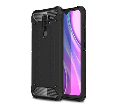  Forcell Armor Xiaomi Redmi 9 tok fekete (51985) 