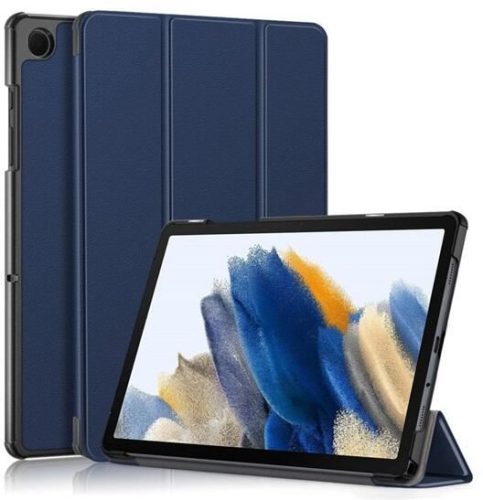 Gigapack Samsung Galaxy Tab A9 Plus 5G (SM-X216) bőr hatású fliptok sötétkék (GP-150670) 