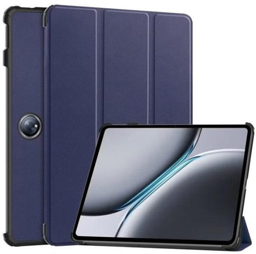  Gigapack OnePlus Pad 2 bőr hatású fliptok sötétkék (GP-161055) 