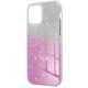  Gigapack Apple iPhone 15 szilikon tok csillámos áttetsző-rózsaszín (GP-144995) 