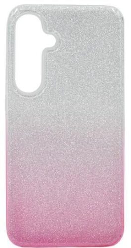  Gigapack Samsung Galaxy A15 (SM-A155) szilikon tok csillámos áttetsző-rózsaszín (GP-150627) 