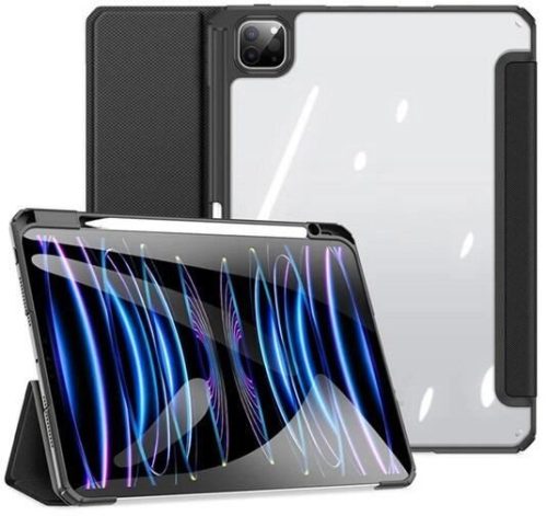  Dux Ducis Toby Apple iPad Pro 11 (2024) bőr hatású fliptok fekete (GP-157406) 