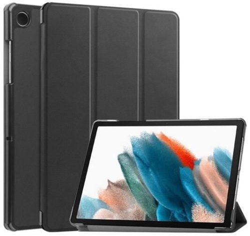  Gigapack Samsung Galaxy Tab A9 LTE (SM-X115) bőr hatású fliptok fekete (GP-150662) 