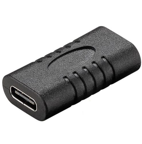  Goobay USB-C - USB-C adapter fekete (45401) 