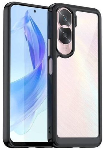  Gigapack Honor 90 Lite 5G szilikon tok áttetsző-fekete (GP-146726) 