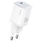 Usams CC248 USB-C hálózati töltő 20W fehér (CC248TC02) 