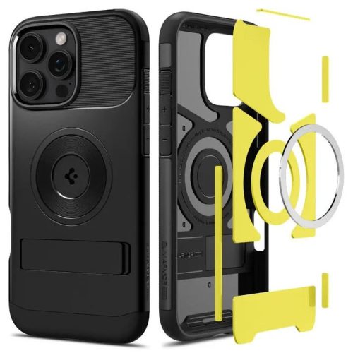  Spigen Slim Armor MagFit iPhone 16 Pro tok fekete (ACS08164) 