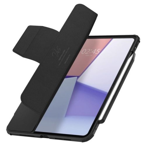  Spigen Ultra Hybrid Pro iPad Pro 11 (2024) fliptok fekete (ACS07016) 