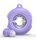  Choetech BH-T22 GlitzDonut TWS Bluetooth fülhallgató lila 