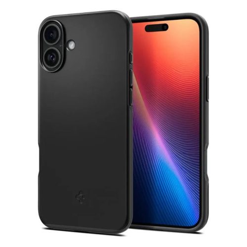  Spigen Thin Fit Magfit iPhone 16 tok fekete (ACS08186) 