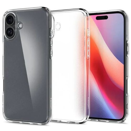  Spigen Ultra Hybrid Frosted iPhone 16 tok áttetsző (ACS08199) 