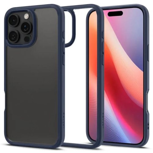  Spigen Ultra Hybrid iPhone 16 Pro Max tok átlátszó-kék (ACS07997) 