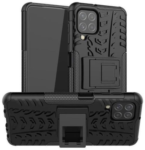  Gigapack Defender Samsung Galaxy M22 (SM-M225F) autógumi mintás tok fekete (GP-109742) 