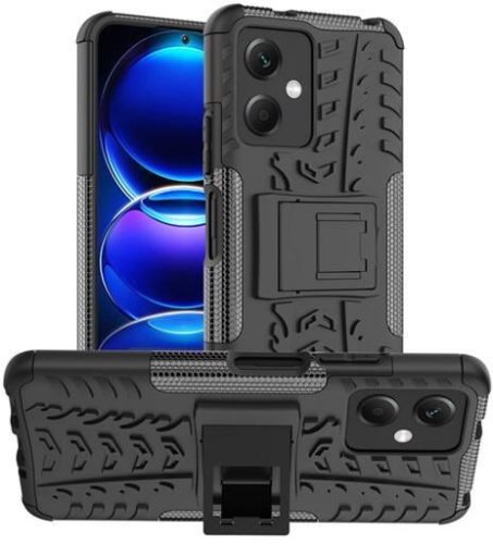  Gigapack Defender Xiaomi Redmi Note 12 5G autógumi mintás tok fekete (GP-136533) 