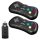  VX Gaming 2.4GHz HDMI játékkonzol 638 beépített játékkal fekete (VX-162-BK) 