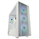  LC Power Gaming 810W - Bright_Crawler_X táp nélküli ablakos ház fehér (LC-810W-ON) 