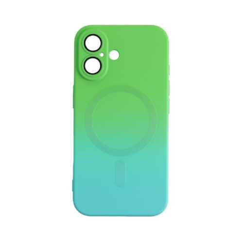  Cellect iPhone 16 mágneses design tok kék-zöld (CEL-MAG-IPH16-BLGR) 