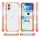  Cellect iPhone 16 Plus ütésálló szilikon tok átlátszó-narancssárga (CEL-SCK-IPH16P-O) 