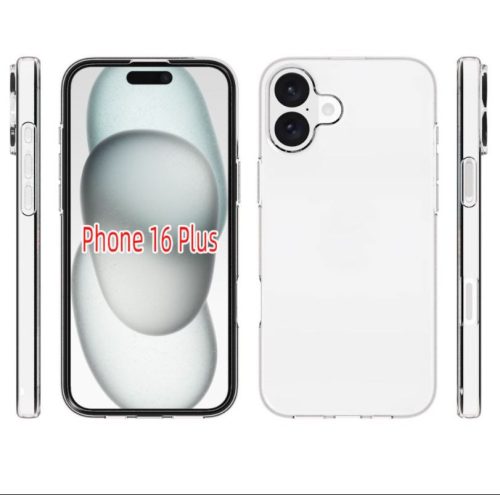  Cellect iPhone 16 Plus vékony szilikon tok átlátszó (TPU-IPH16P-TP) 