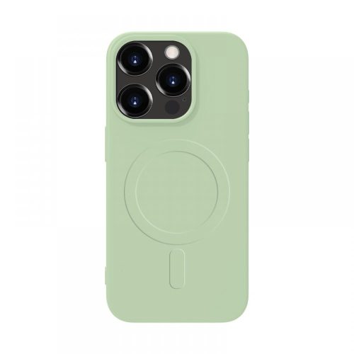  Cellect iPhone 16 Pro Max mágneses szilikon tok nyári liget - zöld (CEL-MAG-IPH16PM-PGR) 