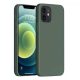  Wooze Liquid Silica Gel iPhone 16 Pro szilikon tok sötétzöld (ZONETS6831) 