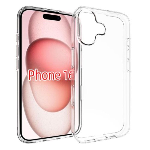 Cellect iPhone 16 vékony szilikon tok átlátszó (TPU-IPH16-TP) 