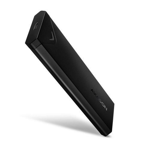  Axagon EEM2-UB2 M.2 USB-C 3.2 Gen 2 külső SSD ház fekete 