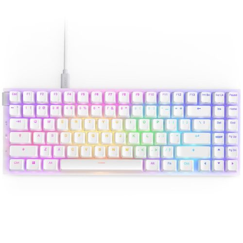  NZXT Function 2 MiniTKL UK gaming billentyűzet fehér (KB-002NW-UK) 