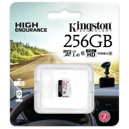  256GB microSDXC Kingston Endurance 90R/45W U1 UHS-I A1 (SDCE/256GB) 