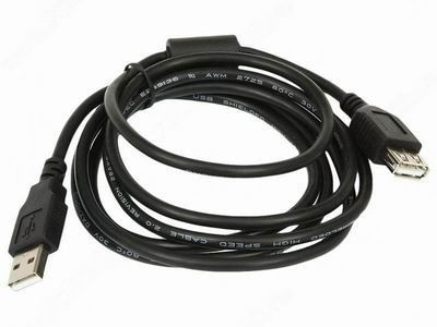  Gembird Cablexpert USB hoszabbító kábel 1,8m A/M, A/F (CCF-USB2-AMAF-6) 