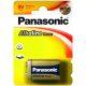  Panasonic 9V Alkáli elem Alkaline Power (1db / csomag)  (6LR61APB/1BP; 6LF22APB/1BP) 