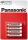  Panasonic 1.5V Cink-Carbon AAA ceruza elem (4db / csomag)  (R03R/4BPACK) 