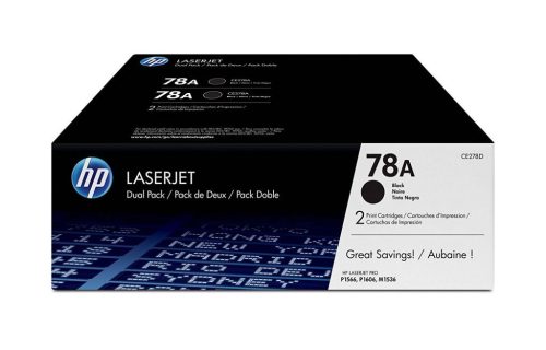  HP CE278AD fekete dupla toner (78A) 