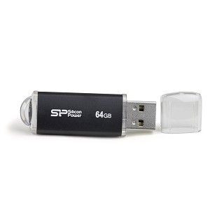  Pen Drive 64GB Silicon Power Ultima II-I fekete USB 2.0 