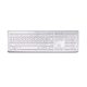  Logitech K120 USB billentyűzet német fehér OEM  (920-003626) 