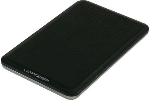  LC Power LC-25BU3 2.5" merevlemez ház fekete USB3 