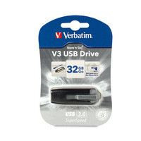  Pen Drive 32GB Verbatim Store 'n' Go V3 USB 3.0 fekete-szürke (49173) 