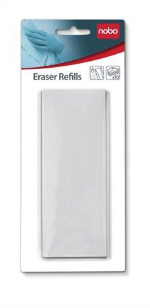 NOBO Refill táblatörlőhöz, filces, 10 db (VN34497) 