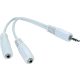 Gembird Cablexpert Adapter Stereo jack male 3.5 mm --> 2 x Stereo jack female 3.5 mm (CCA-415W) 