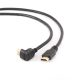  Gembird Cablexpert Monitor adatkábel HDMI male-male 3m 90 fok aranyozott csatlakozó (CC-HDMI490-10) 