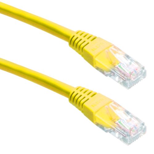 Gembird Cablexpert FTP CAT5e patch kábel 1m sárga  (PP22-1M/Y) 