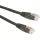  Gembird Cablexpert UTP CAT5e patch kábel 0.5m fekete  (PP12-0.5M/BK) 