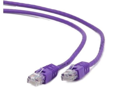  Gembird Cablexpert UTP CAT5e patch kábel 0.25m lila  (PP12-0.25M/V) 