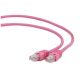 Gembird Cablexpert UTP CAT5e patch kábel 2m rózsaszín  (PP12-2M/RO) 