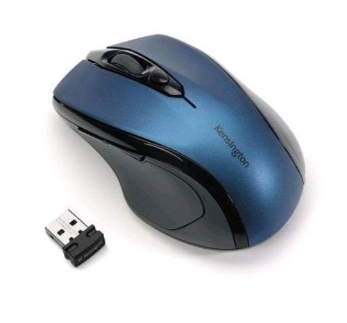  Kensington Pro Fit Mid-Size vezeték nélküli optikai egér fekete-kék (K72421WW) 
