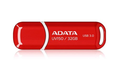  Pen Drive 32GB ADATA UV150 piros USB 3.0 (AUV150-32G-RRD) 