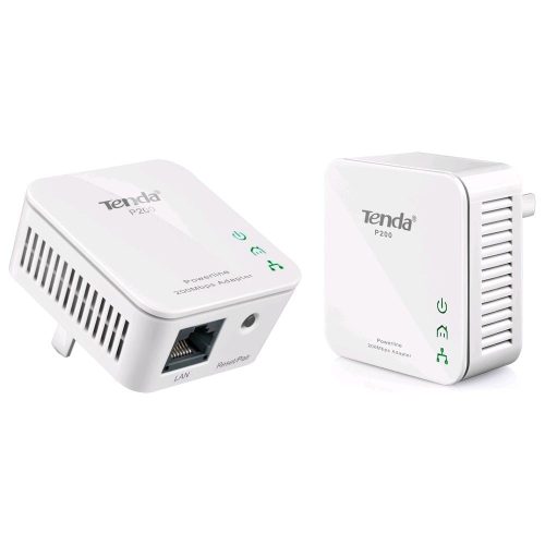  Tenda P200KIT 200Mbps PowerLine Mini Adapter Kit 