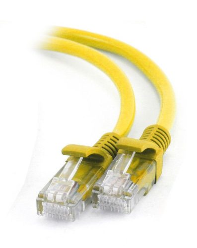  Gembird Cablexpert UTP CAT5e patch kábel 1.5m sárga  (PP12-1.5M/Y) 